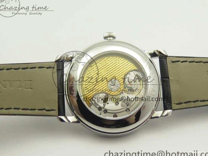 0305 SportInspired Villeret 6669 SS HG 1:1 Best Edition White Dial On Leather Strap V 8099